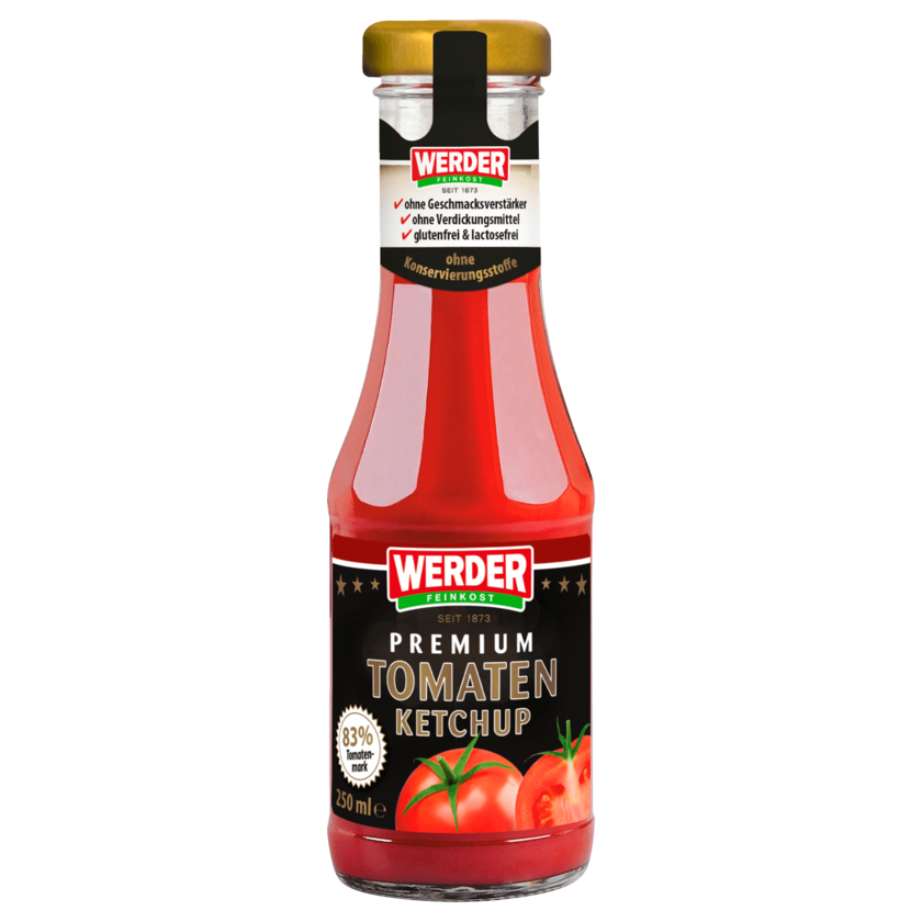 Werder Premium Tomatenketchup 250ml
